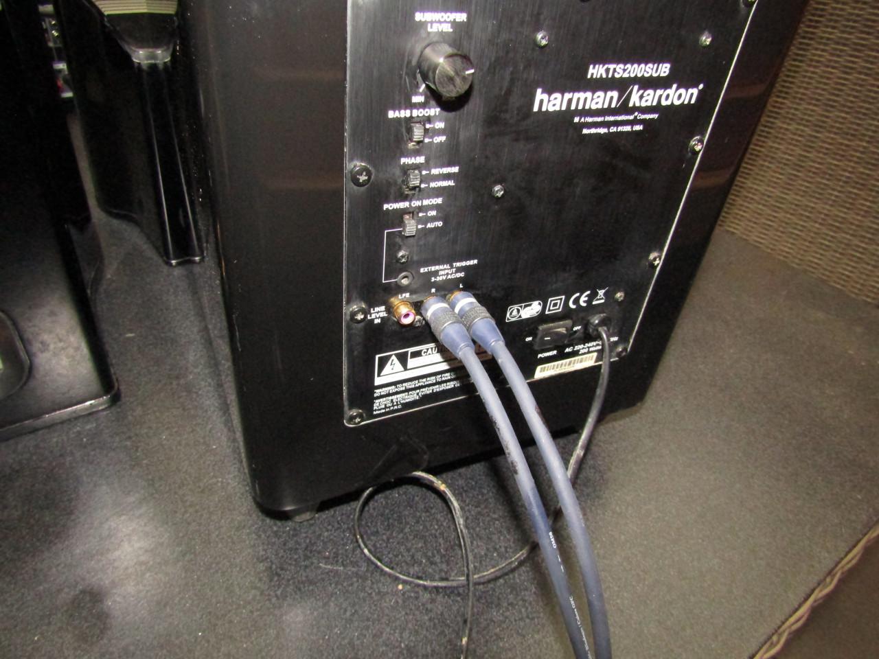 Subwoofer harman kardon hkts 200 sub