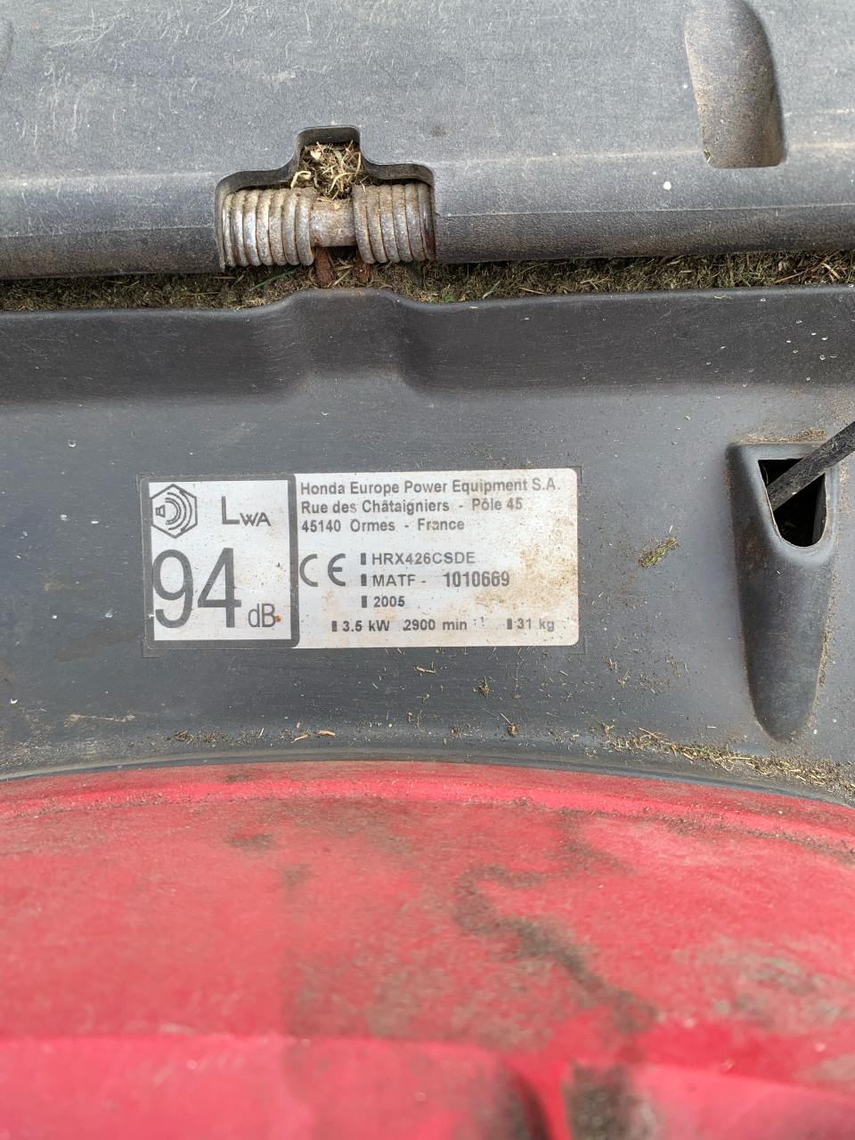 Benzine grasmaaier honda