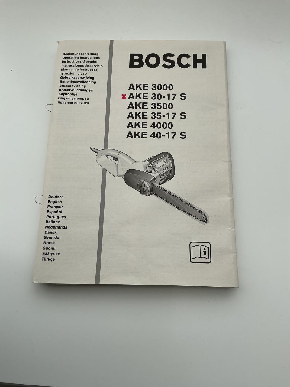 Elektrische kettingzaag Bosch AKE 30-17S