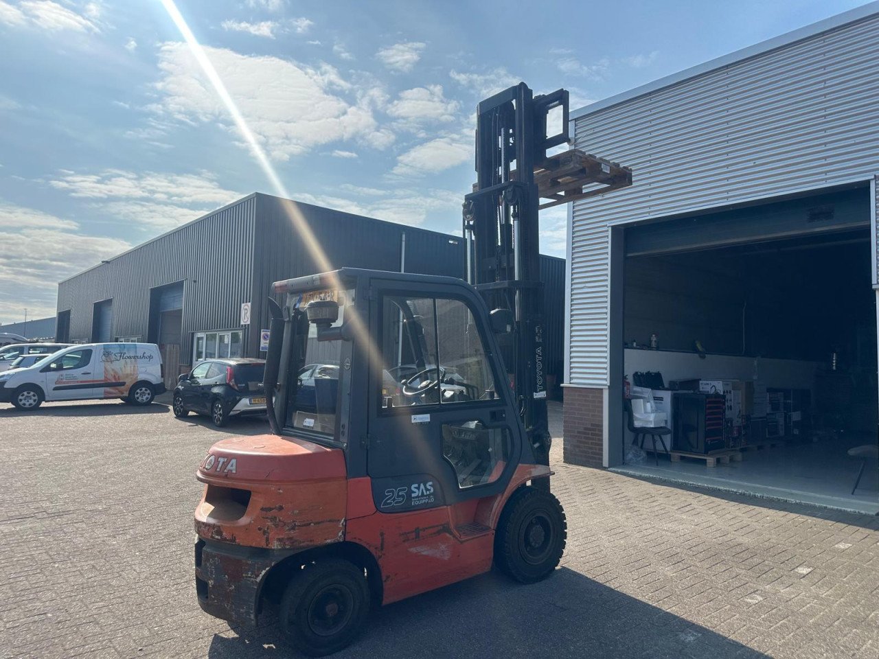 Toyota 02-7fdf 25 heftruck