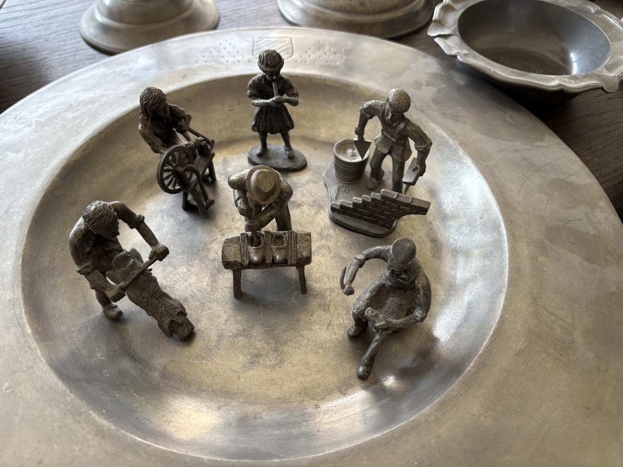 Hele mooie tin-collectie