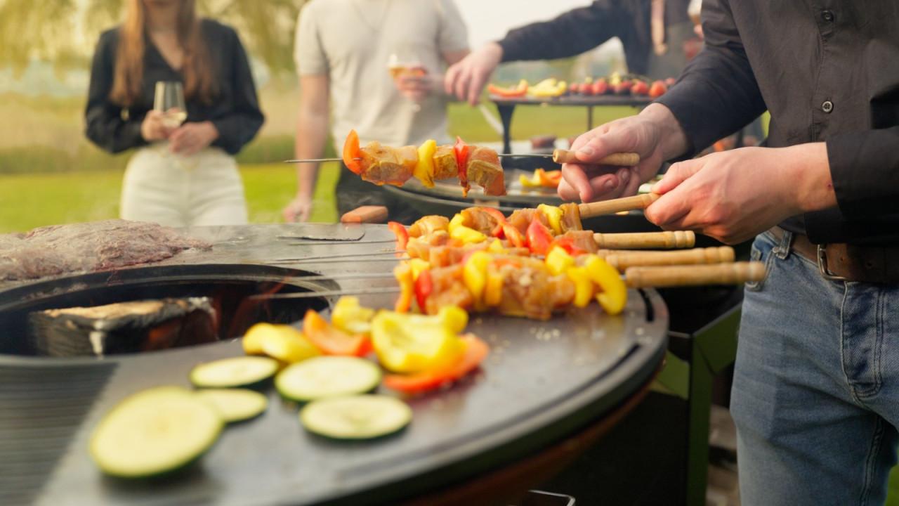 Barbecue cortenstaal