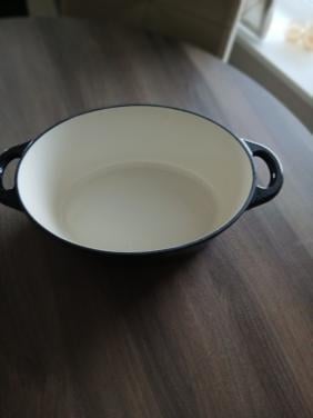 Braadpan giet ijzer ovaal