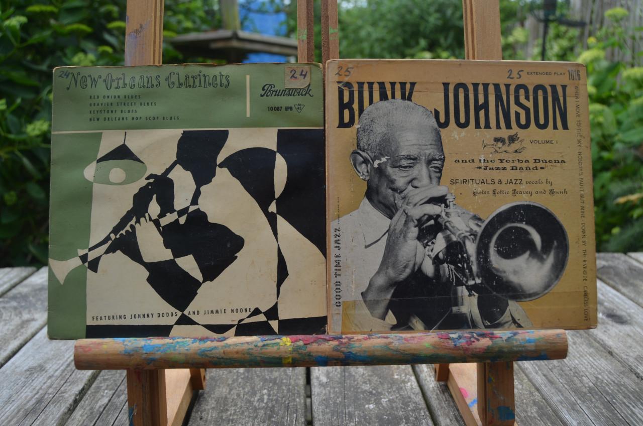 Ca. 80 Jazz singles jaren '50, '60, '70