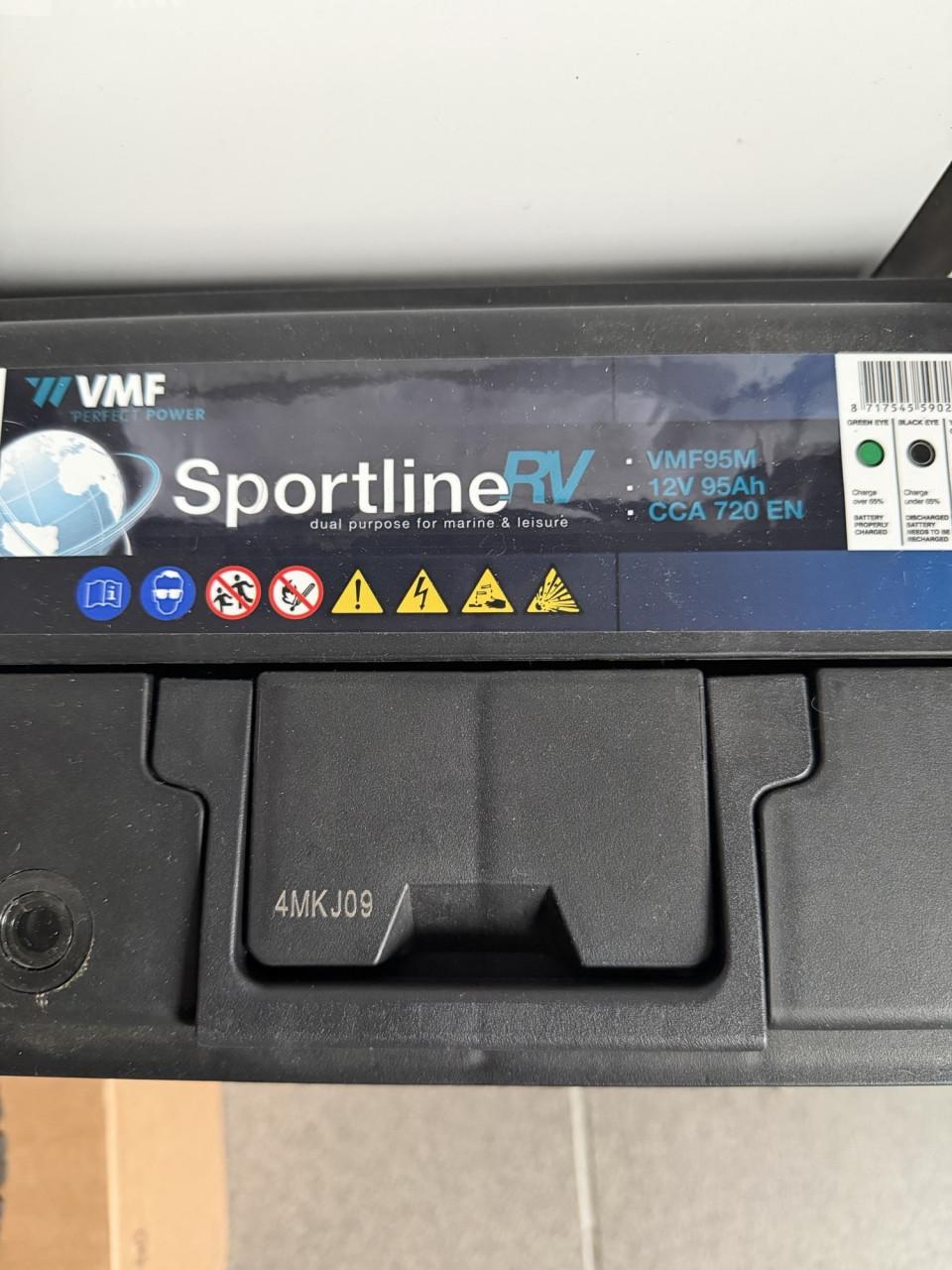 2 huishoud accu's te koop voor camper