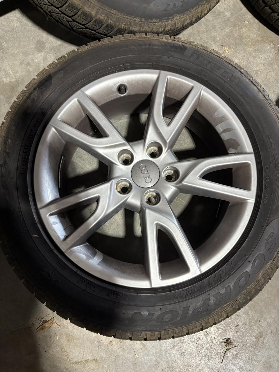 Audi Q3 velgen 17 inch met winterbanden