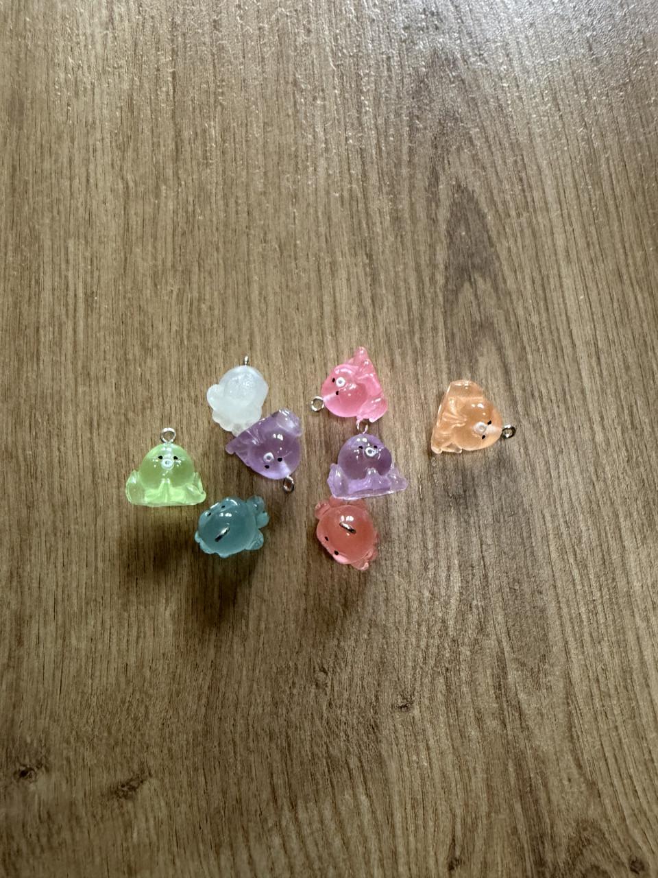 Nieuwe sleutelhangers mini octopus