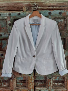 Nieuwe witte damesblazer mt 44 H&M