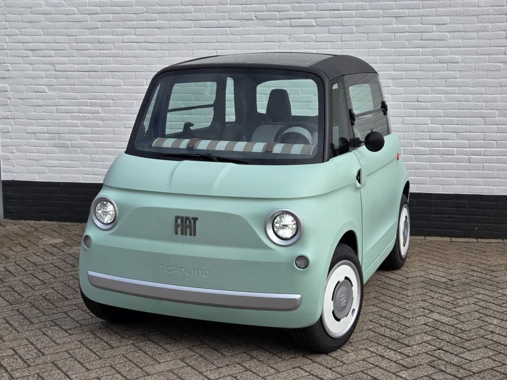 Fiat Topolino 45 km/h | verde vita | leder | pano dak | vanaf 16 jaar