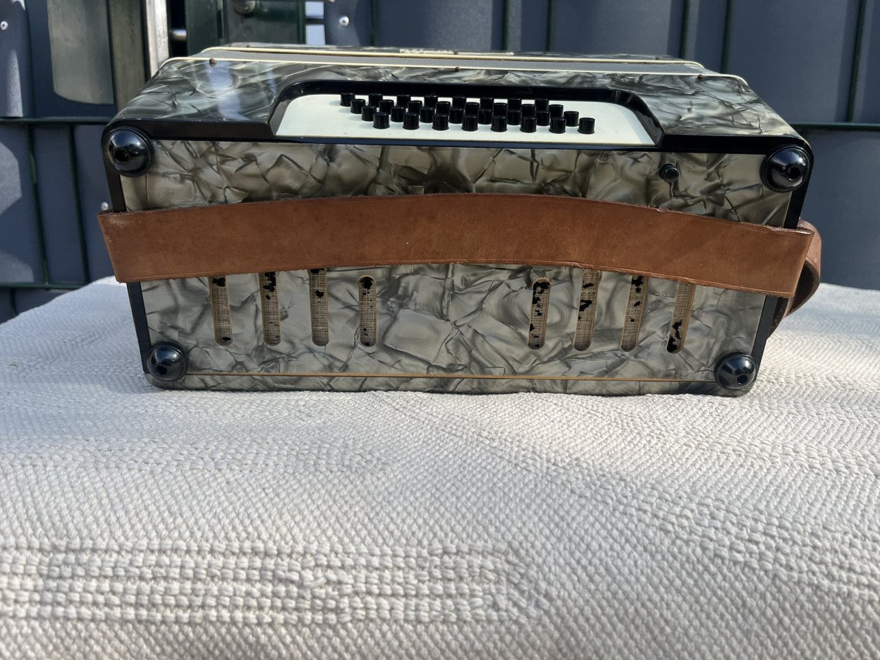 Accordeon Weltmeister VEB Klingenthaler met koffer