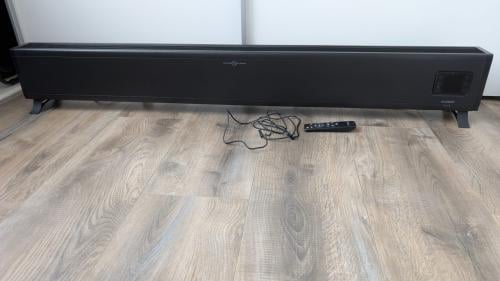 Eurom baseboard 2500 watt met afstandsbediening verwarming