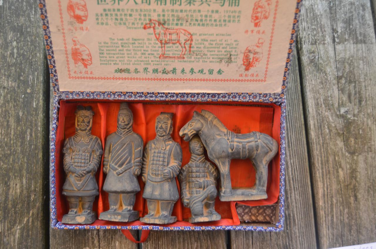 Terracotta army China waarsch. souvenir ipst