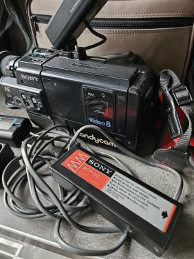 Mooie complete vintage Sony CCD-V50E videocamera Video 8