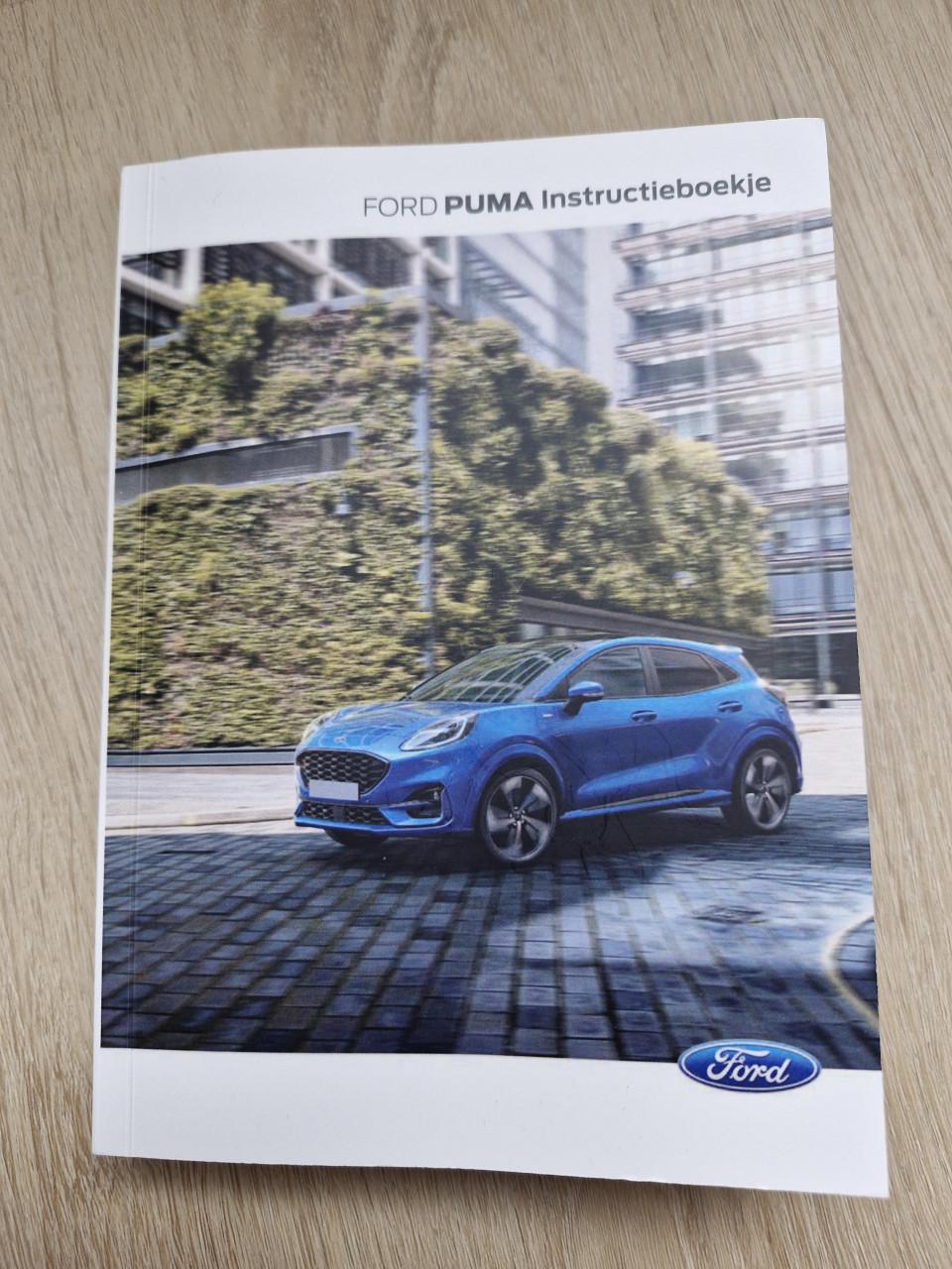 Instructieboekje ford Puma