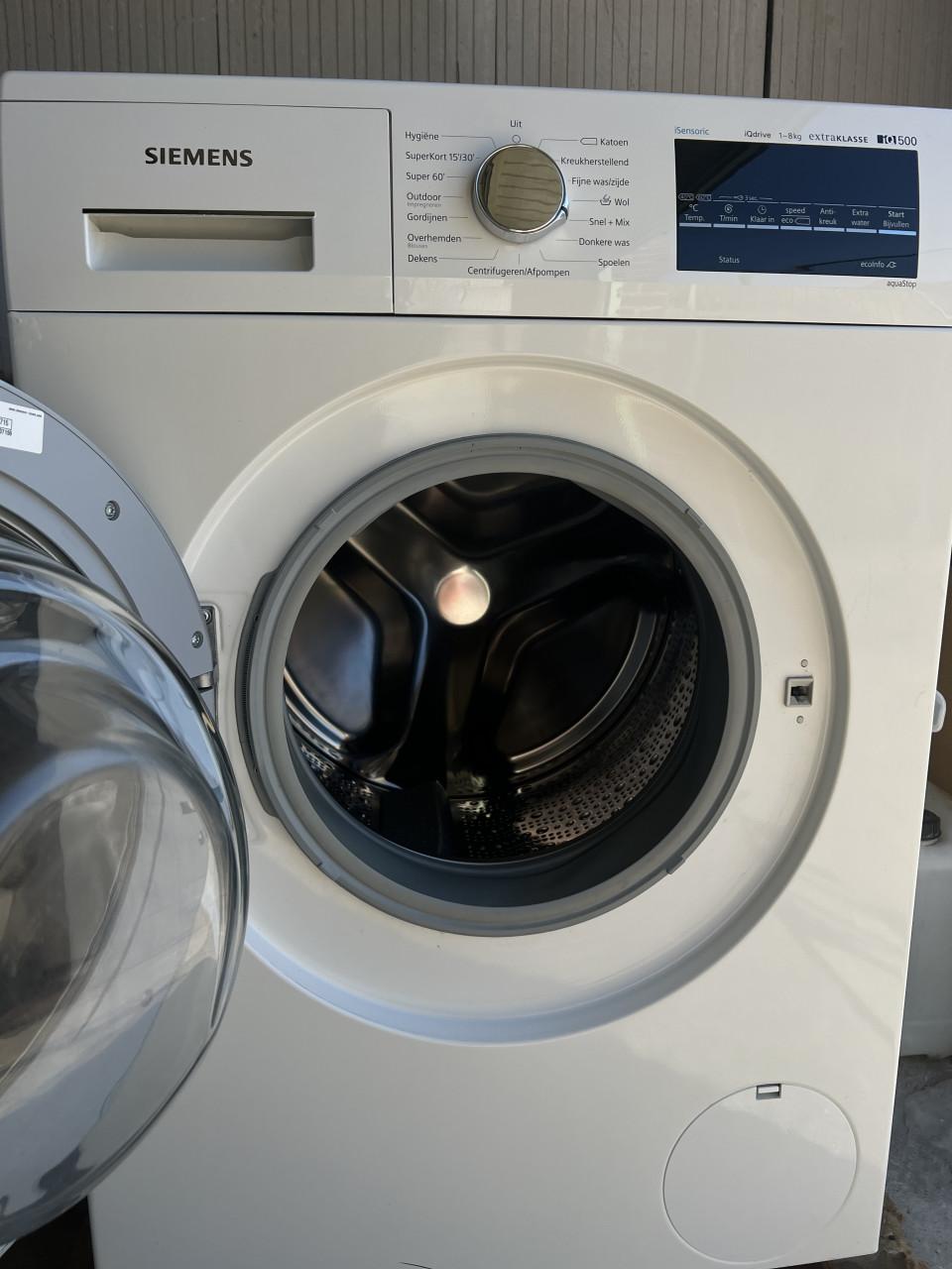 Siemens iQ 500 Wasmachine 8 kg. 1400 rpm. Energielabel A+++