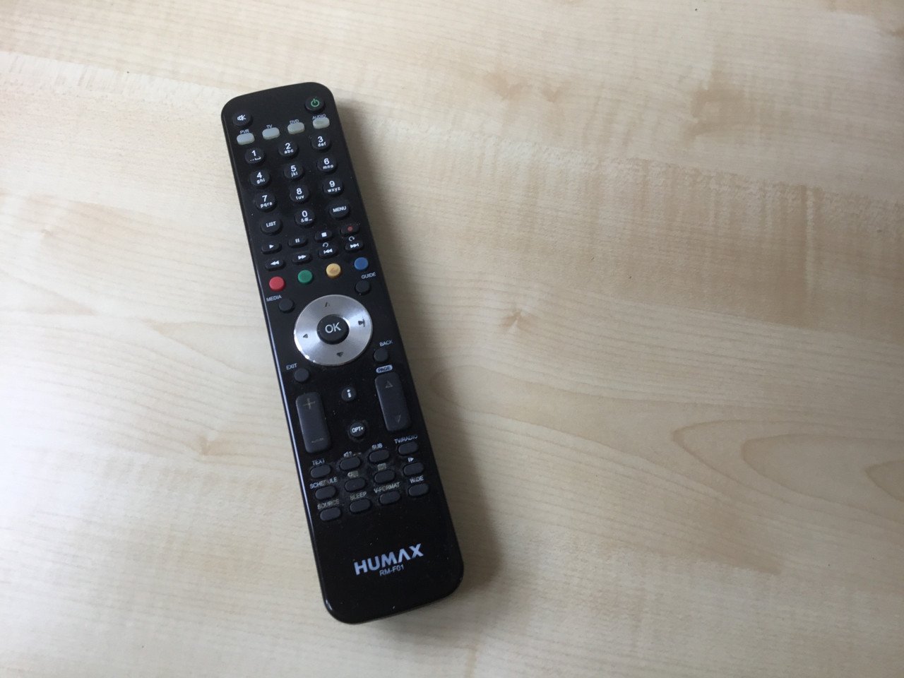 Humax 5050 om programma’s van de tv op te nemen