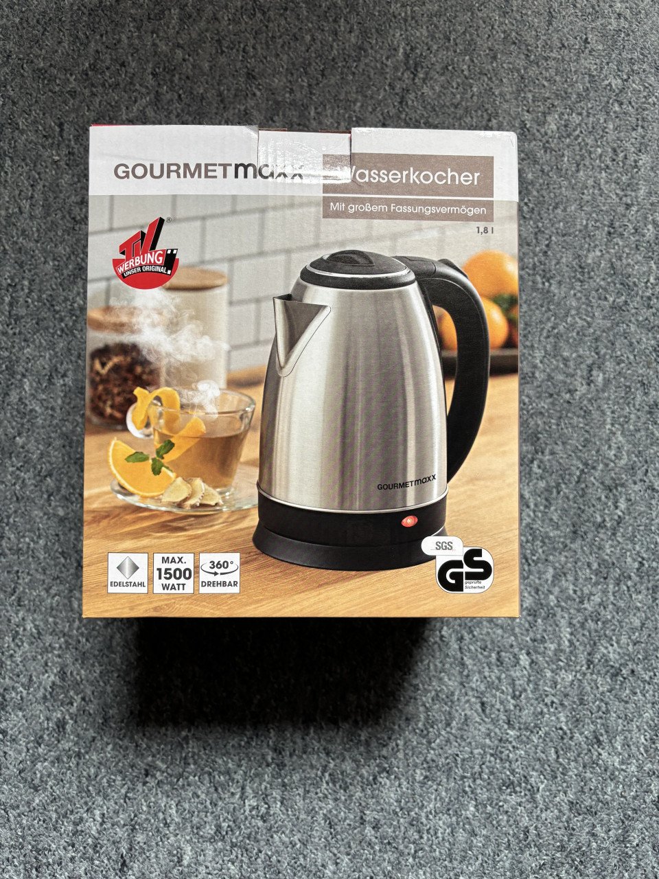 Nieuwe waterkoker