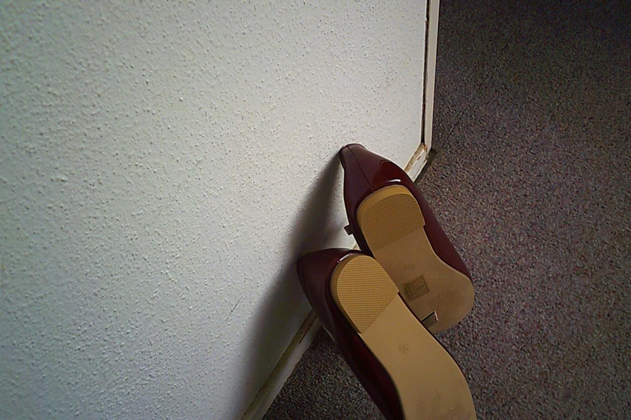 VINTAGE lederen ballerina in TOP conditie ... maat 39