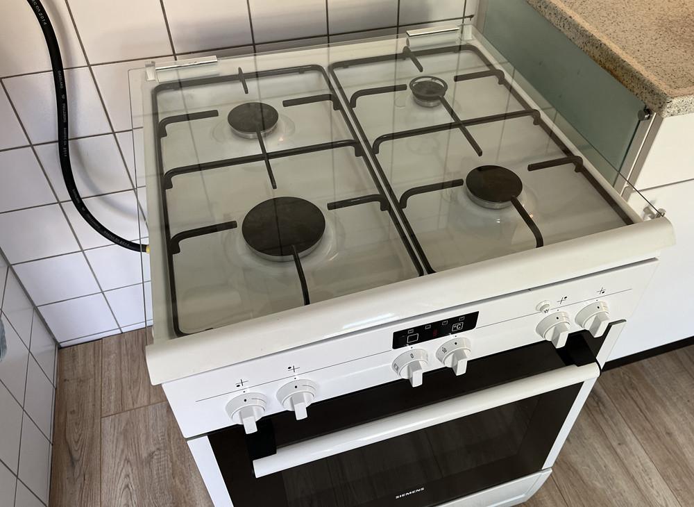 Gasfornuis Siemens met elektrische oven