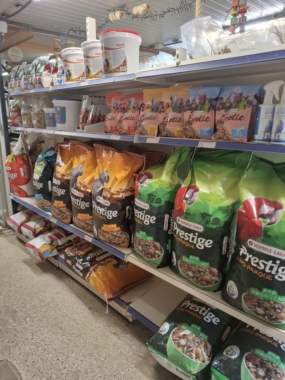 3 dagen 20% KORTING op alle vogels, vogelvoeders- en benodigdheden