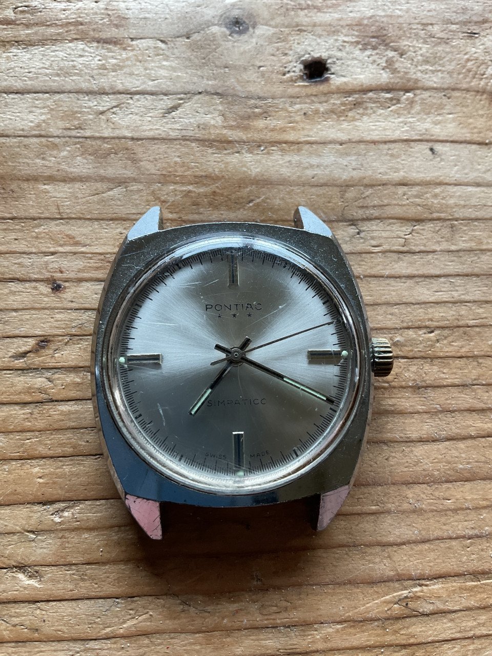 Pontiac Simpatico horloge