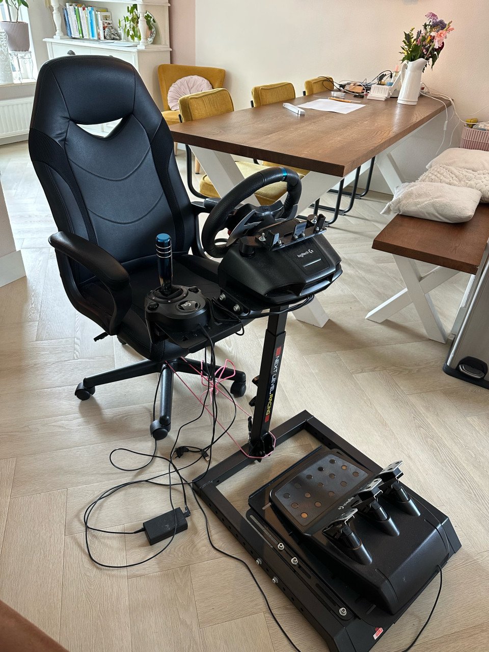 Logitech g29 met veel accessoires