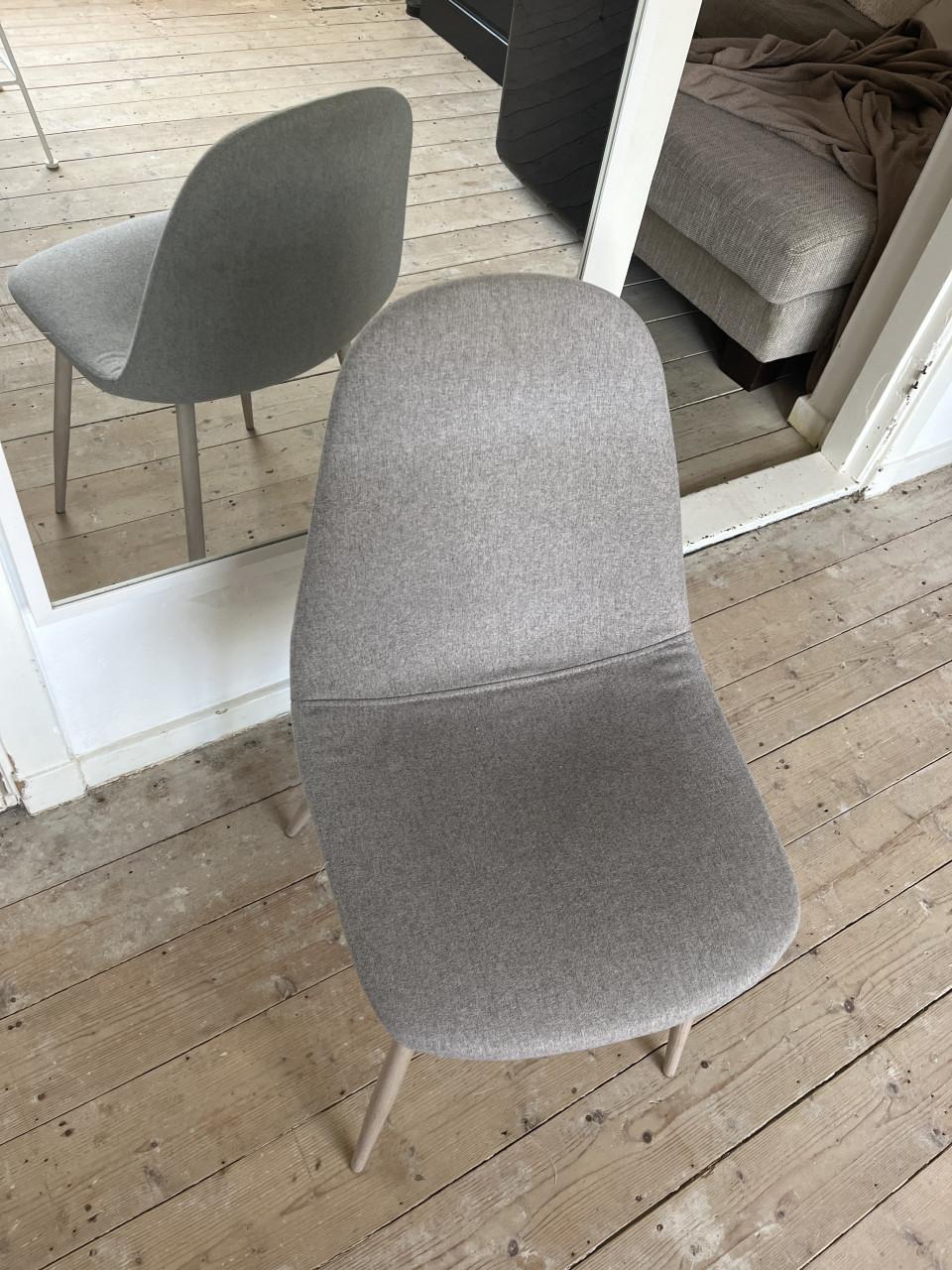 Stoellen grijs 4x