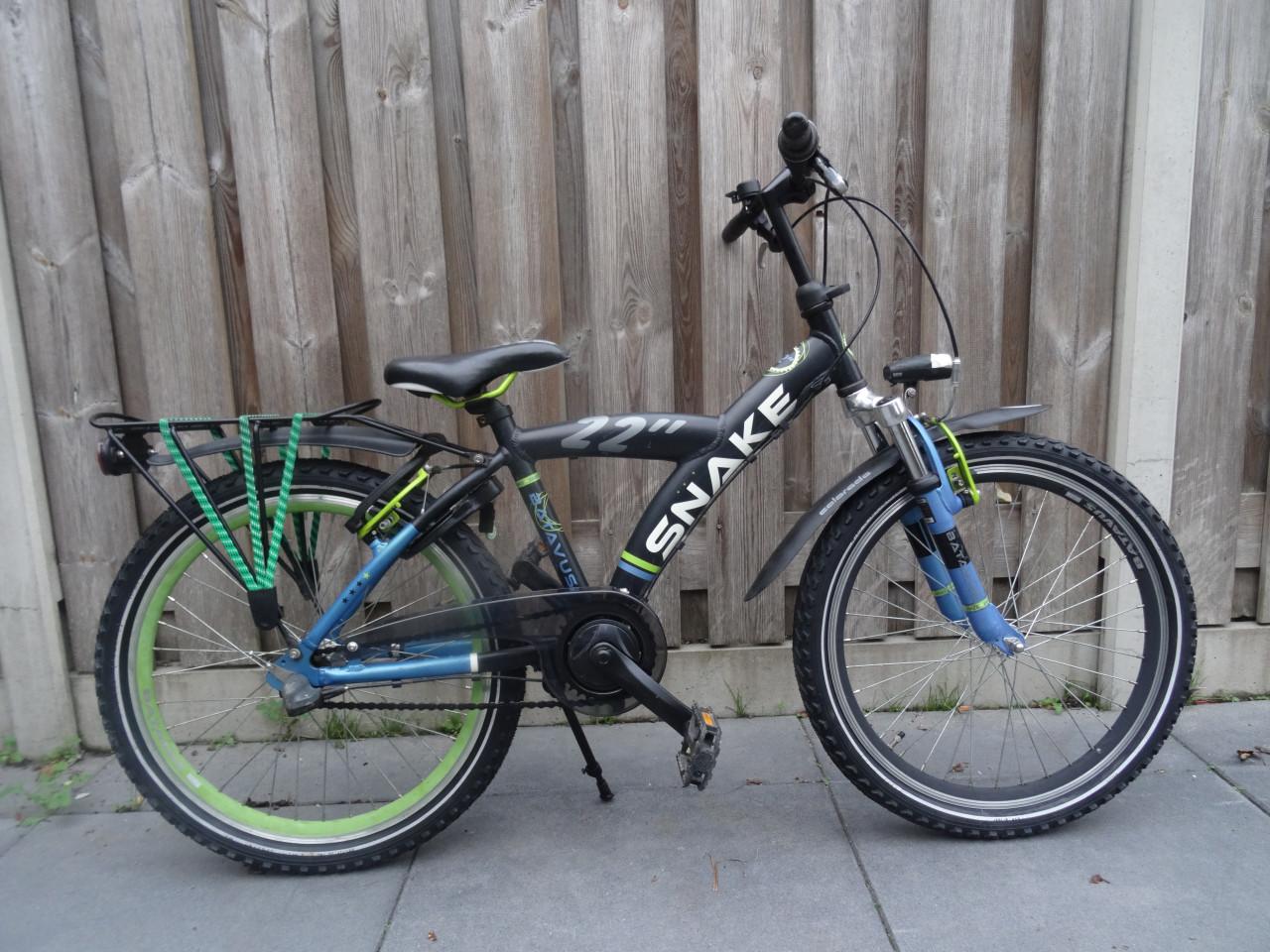 Stoere jongensfiets – Batavus Snake 22 inch | 3 versnellingen 🚲