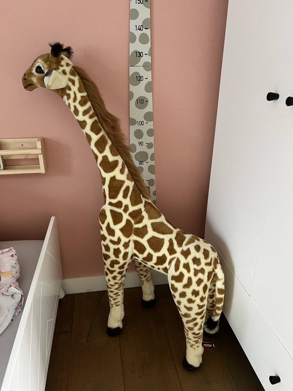 Melissa & Doug grote giraffe 140 cm