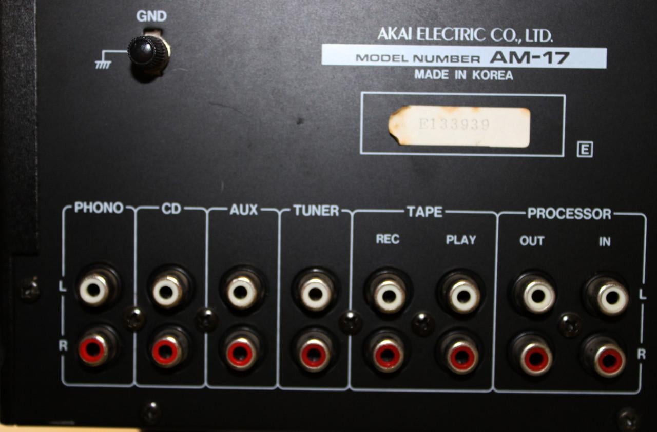 Akai Vintage versterker