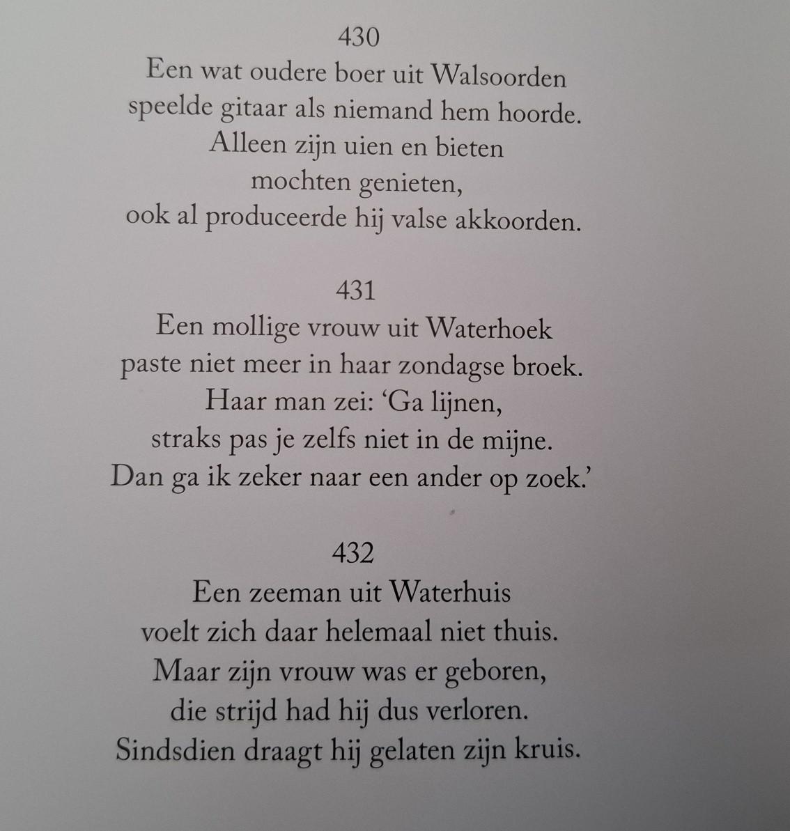 Een reis door Zeeland in 468 limericks, door Peter de Boevere
