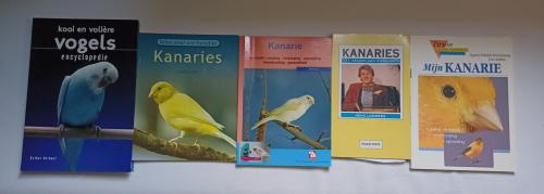 Boeken over kanaries en volière-vogels