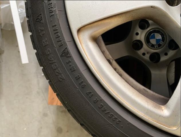 BMW velgen met winterbanden