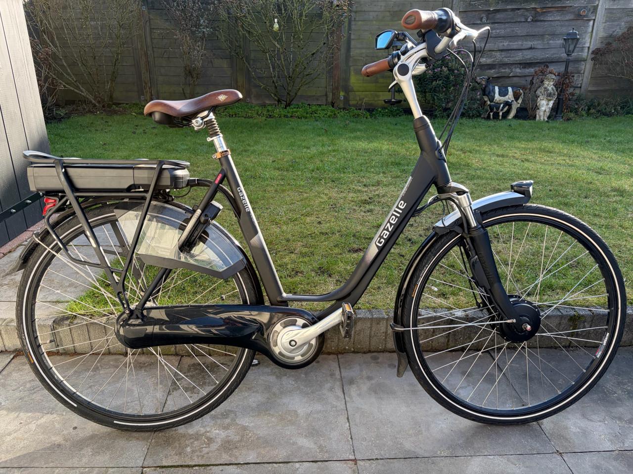 Gazelle Ebike Orange-C7+ matzwart accustoring compleet of voor onderdelen