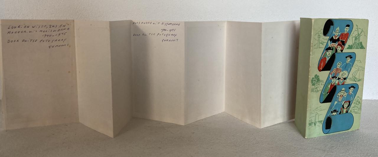 Meliskerke uitvouwbaar kaartenmap kaarten jaren 40 ansichtkaart