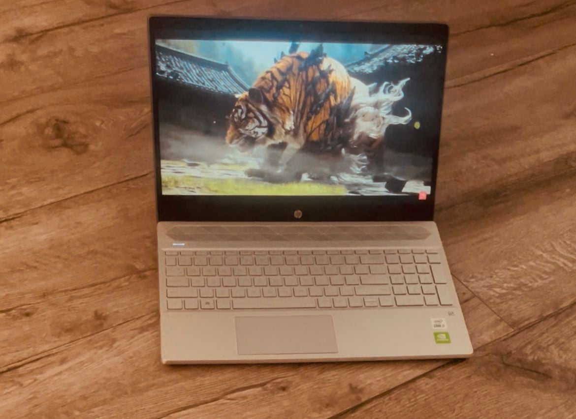 Zeer Nette Snelle Hp Laptop i7-1065G7 - 16 GB - 512 SSD - GeForce MX250 2GB