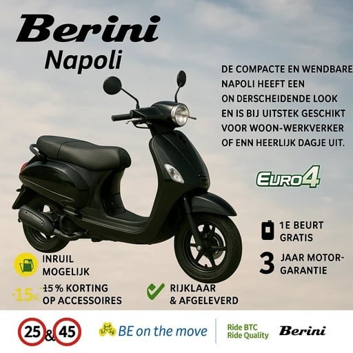 Berini Napoli met stijlvolle Riva look