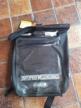 Ortlieb Messengerbag, zwart, 39 liter