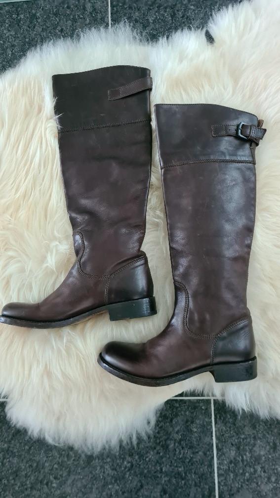 PANTANETTI: Als nieuwe hoge laarzen donkerbruin maat 36