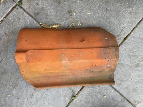 Te koop: Oud hollands dakpannen kleur rood
