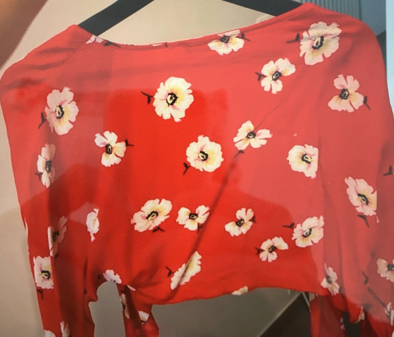 Nieuwe crop top vestje maat L