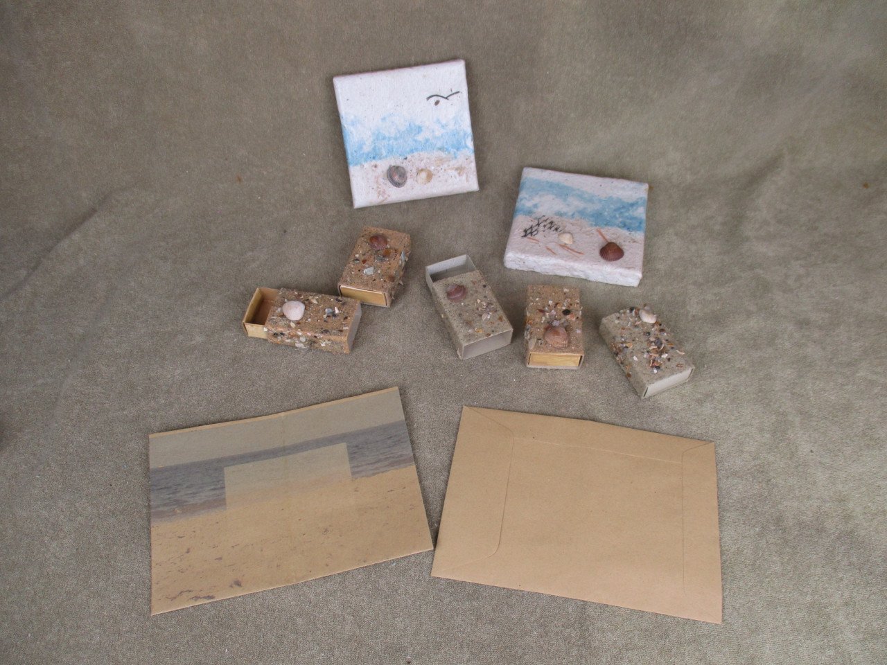 Cadeau pakket met thema zee en strand