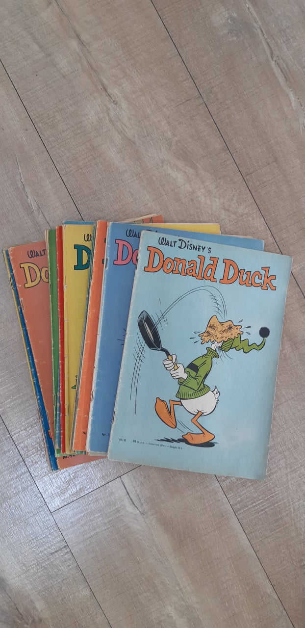 Diverse jaargangen Donald Duck 1972-1984