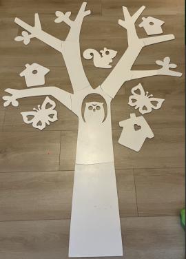 Decoratie boom voor baby/kinderkamer