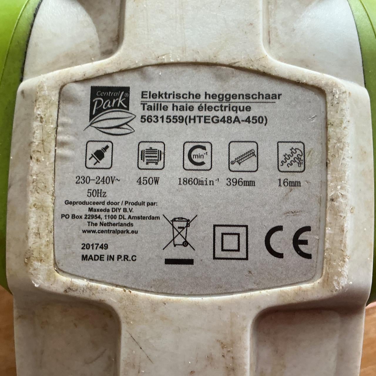 Elektrische heggenschaar