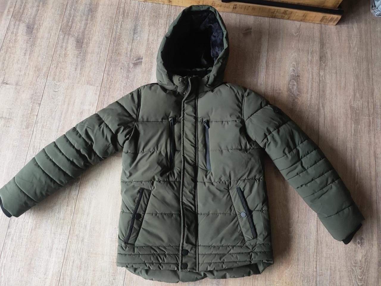 Winterjas, jongens maat 146-152, ZGAN