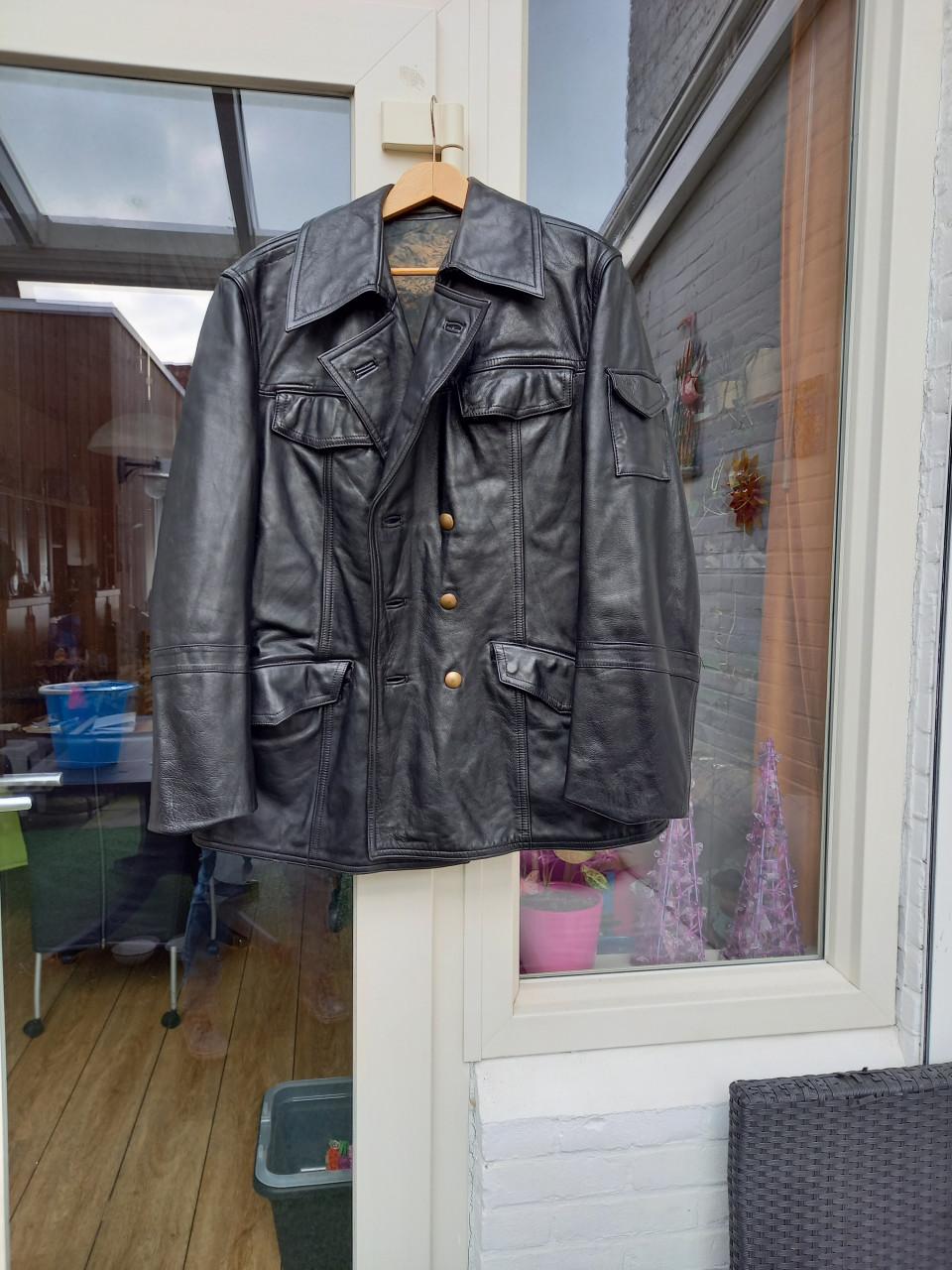 Lederen jas