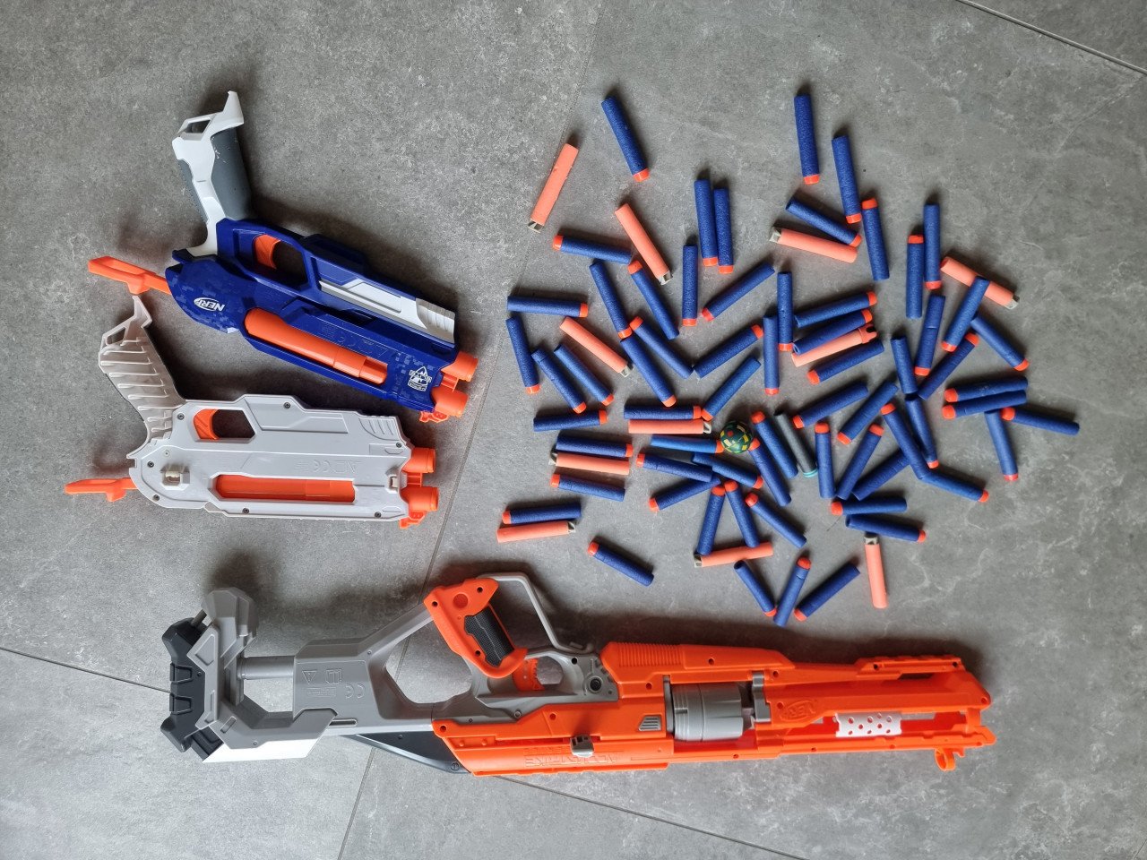 NERF GEWEER EN NERF PISTOOL