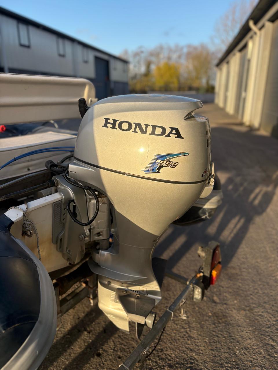 Rib 290 caribe met honda 20pk 4takt