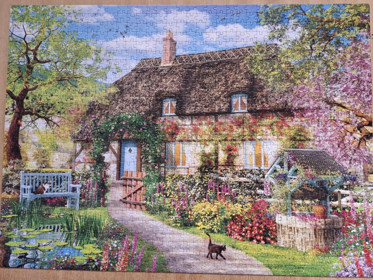 Puzzel The old cottage